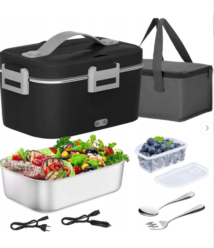 Bestselling Electric Lunch Box Cross-Border Insulated Electric Lunch Container 1.8L 75W Large Capacity Plug-in Heating Bento Box