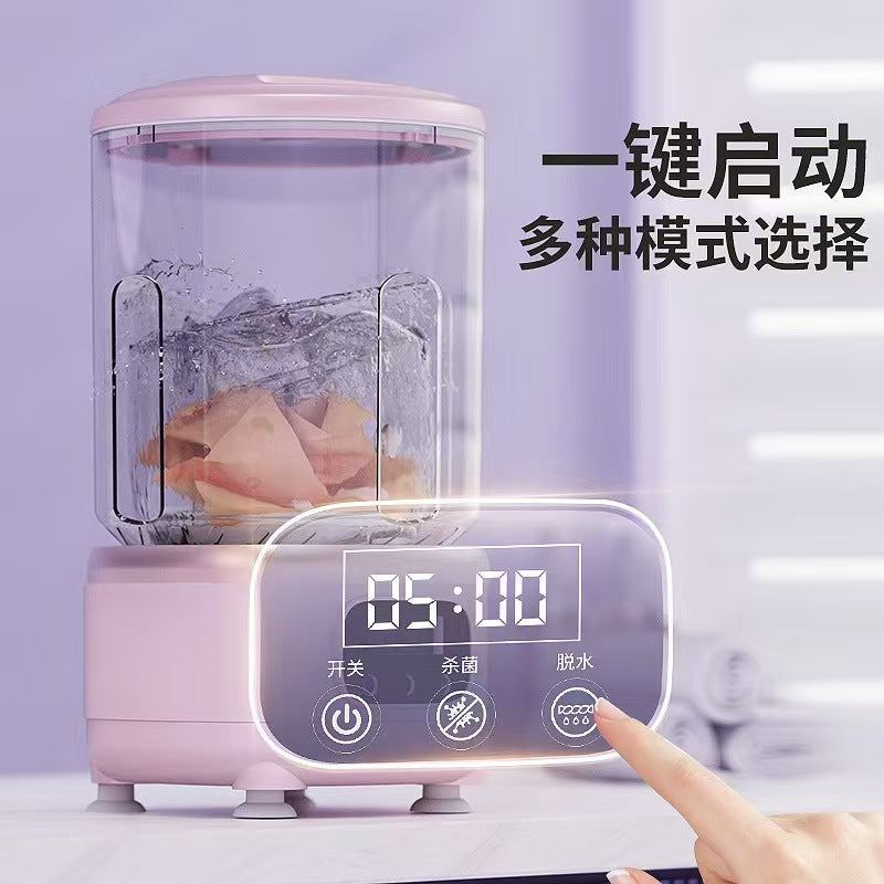 Wireless Mini Washing Machine with Integrated Rinse Function Portable Underwear, Pants, and Socks Washing Cup Wonder
