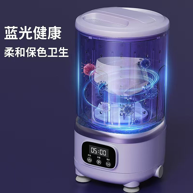 Wireless Mini Washing Machine with Integrated Rinse Function Portable Underwear, Pants, and Socks Washing Cup Wonder
